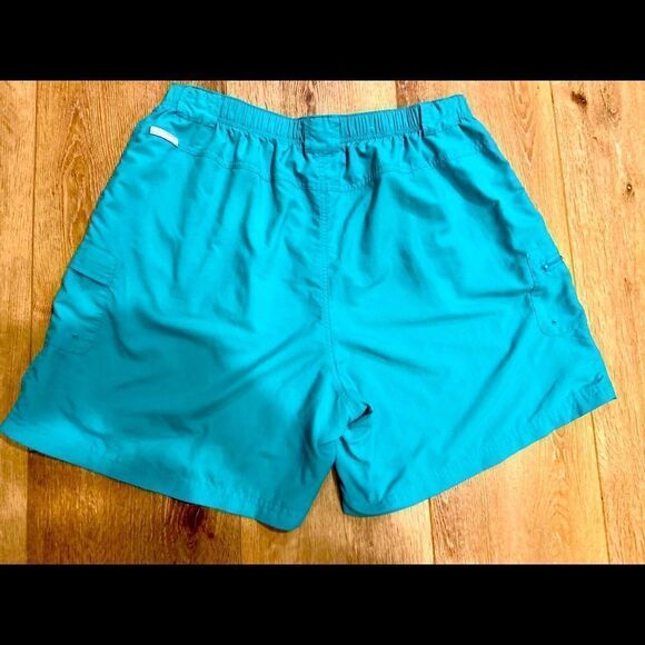 COLUMBIA Vtg Aqua Swimming Trunks Hiking SHORTS MEN'S XL. - Picture 5 of 10